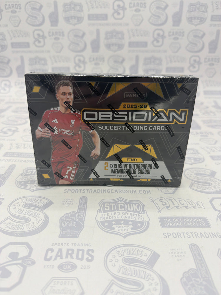 2025-26 Panini Obsidian Soccer Hobby International Box