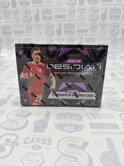 2025-26 Panini Obsidian Soccer Hobby Box - Sports Trading Cards UK