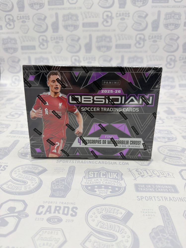 2025-26 Panini Obsidian Soccer Hobby Box - Sports Trading Cards UK