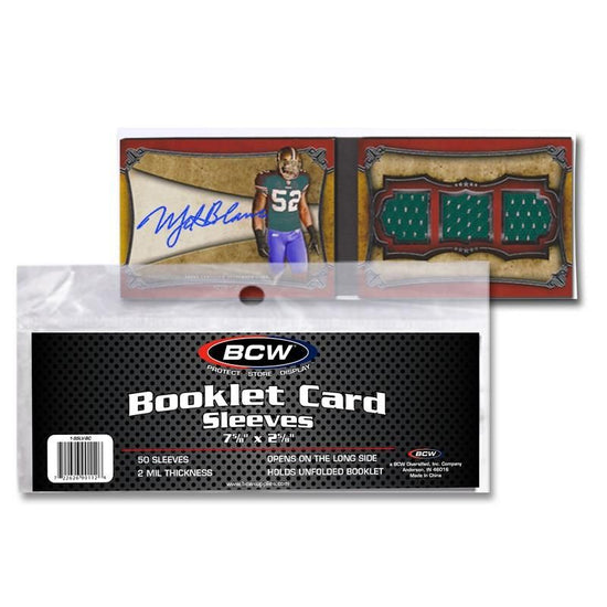 BCW Booklet Card Sleeves BCW Booklet Card Sleeves