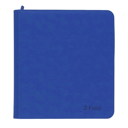 BCW Z-Folio 12-Pocket LX Album - Blue - Sports Trading Cards UK
