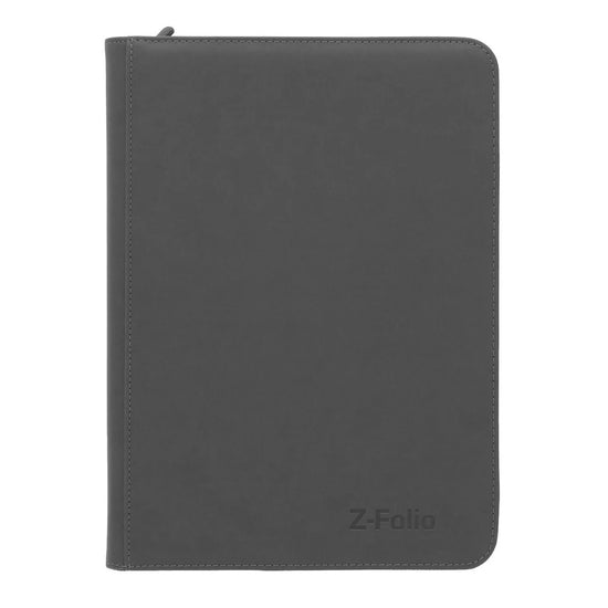 BCW Z-Folio 9-Pocket Album - Gray - Sports Trading Cards UK