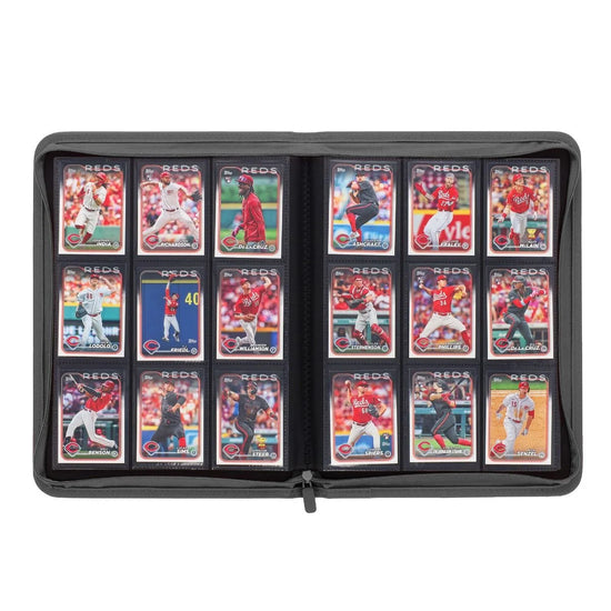 BCW Z-Folio 9-Pocket Album - Gray - Sports Trading Cards UK
