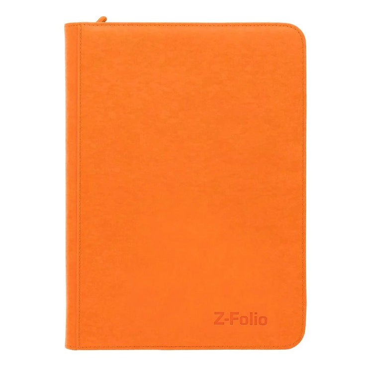BCW Z-Folio 9-Pocket Album - Orange - Sports Trading Cards UK