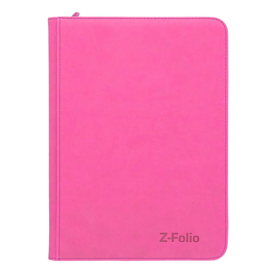 BCW Z-Folio 9-Pocket Album - Pink - Sports Trading Cards UK