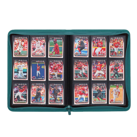 BCW Z-Folio 9-Pocket Album - Teal - Sports Trading Cards UK