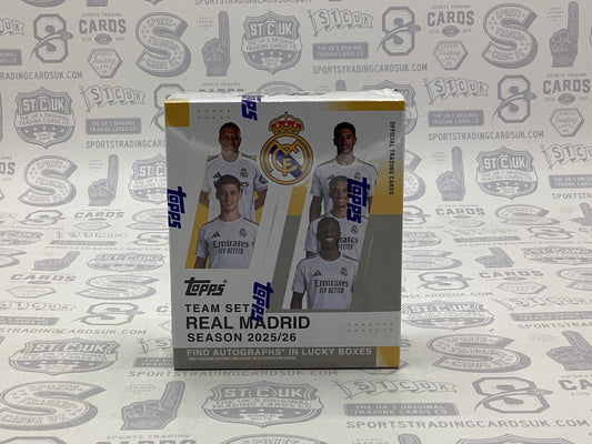 2025-26 Topps Real Madrid Team Set - Sports Trading Cards UK