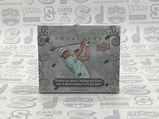 2026 Upper Deck Artifacts Golf Hobby Box - Sports Trading Cards UK