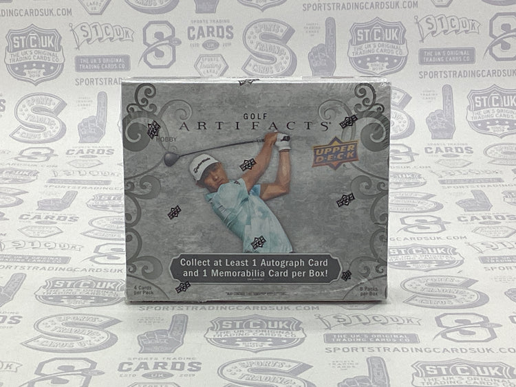 2026 Upper Deck Artifacts Golf Hobby Box - Sports Trading Cards UK