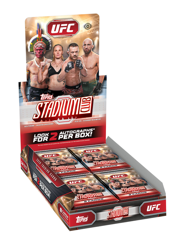 Pre-order - 2026 Topps Stadium Club UFC Hobby Box