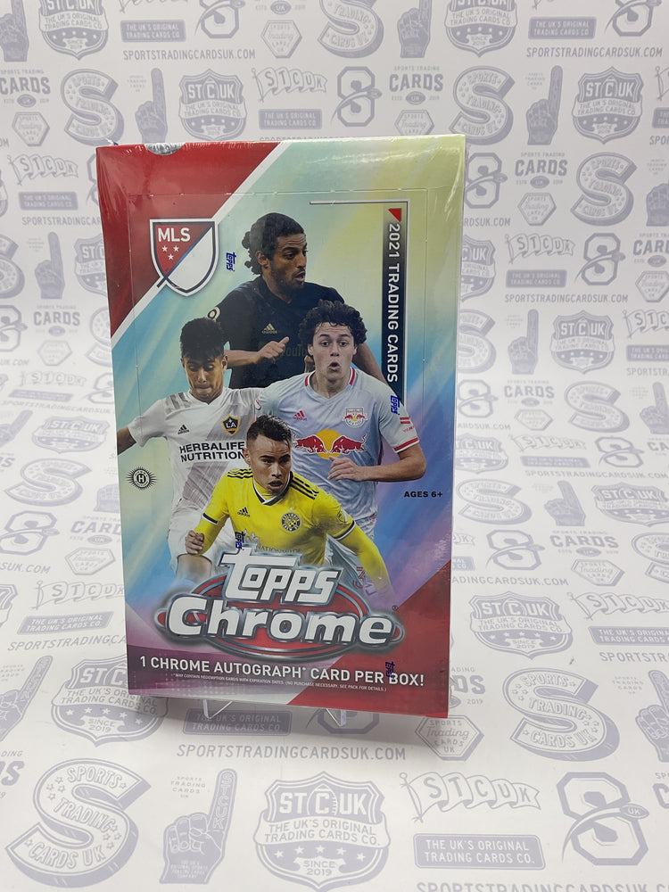 2021 Topps MLS Chrome Soccer Hobby Box