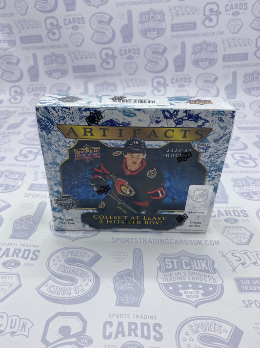 2023/24 Upper Deck Artifacts Hockey Hobby Box