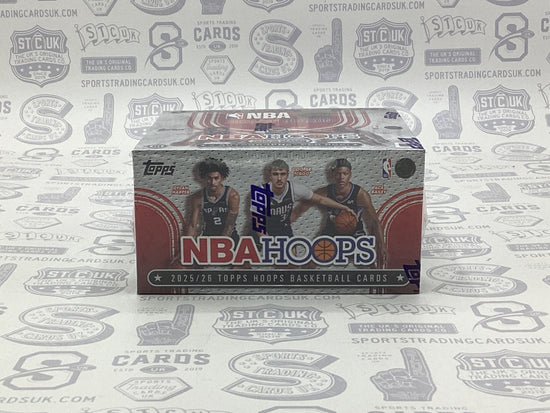 2025-26 Topps Hoops Basketball Hobby Jumbo Box - Sports Trading Cards UK
