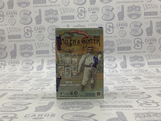 2026 Topps Allen & Ginter Baseball Blaster Box - Sports Trading Cards UK