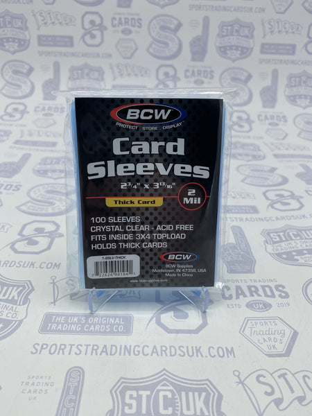 BCW Thick Card Sleeves (100 Count Pack)