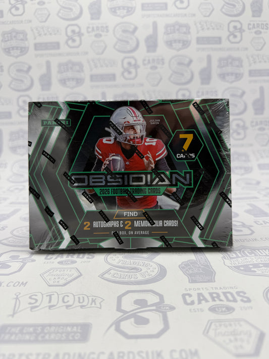2026 Panini Obsidian Football Hobby Box