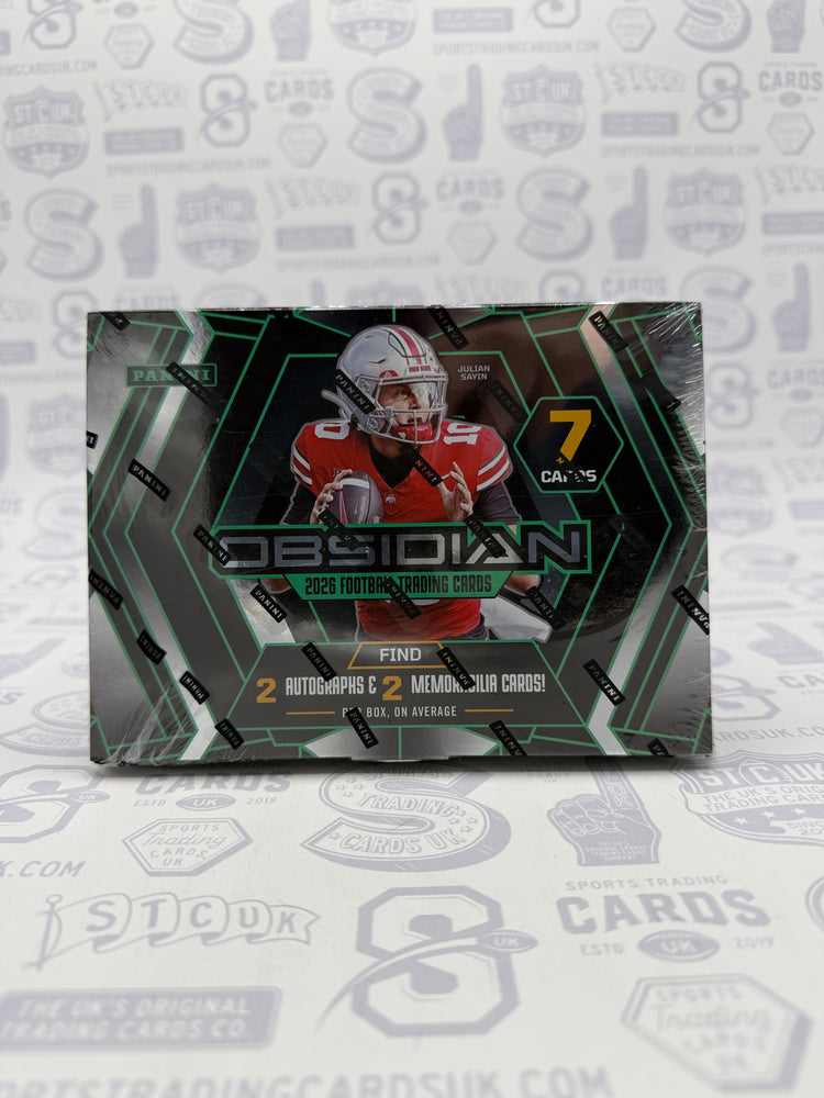 2026 Panini Obsidian Football Hobby Box - Sports Trading Cards UK