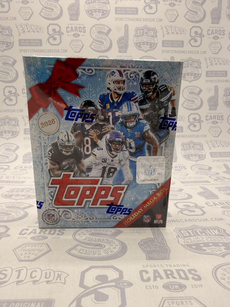 2026 Topps Holiday Football Mega Box