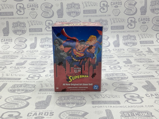 2025 Upper Deck Fleer Ultra Superman Blaster Box - Sports Trading Cards UK
