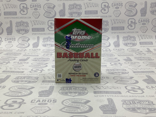 2025 Topps Chrome Platinum Anniversary Baseball Blaster Box