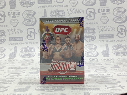 2026 Topps Stadium Club UFC Blaster Box - Sports Trading Cards UK