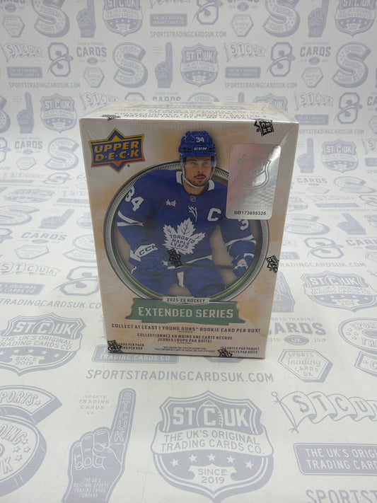 2025-26 Upper Deck Extended Series Hockey Blaster Box