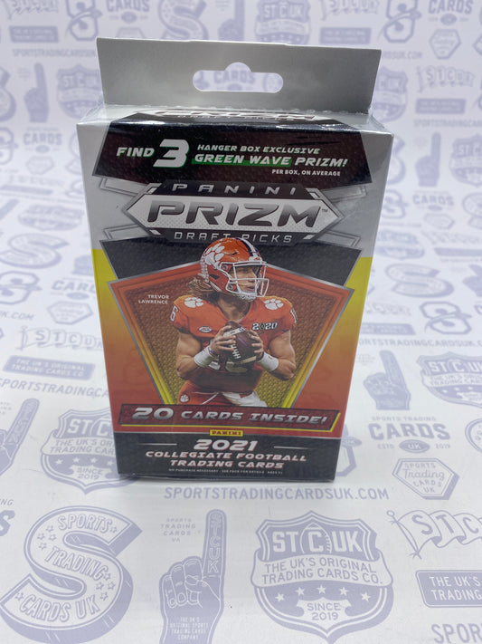 2021 Panini Prizm Draft Picks Football Hanger Box