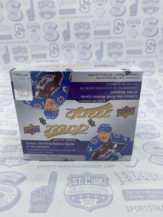 2025-26 Upper Deck MVP Hockey Retail Box