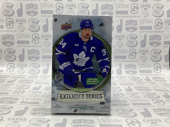 2025-26 Upper Deck Extended Series Hockey Hobby Box - Sports Trading Cards UK