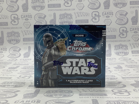 2026 Topps Star Wars Chrome Hobby Box