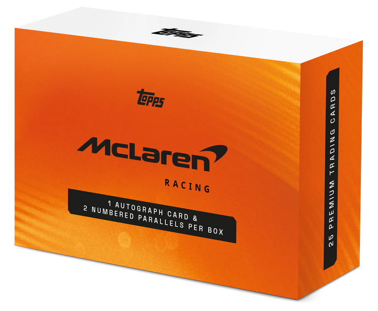 Pre-order 2025 McLaren Racing Box - Sports Trading Cards UK