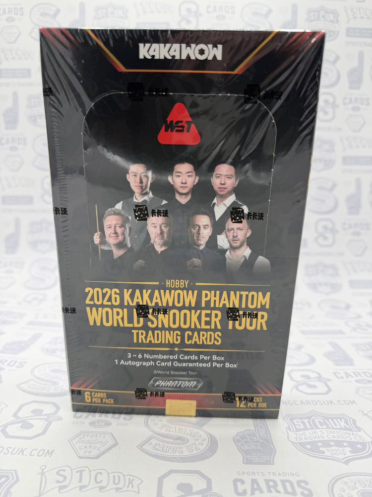 2026 Kakawow Phantom World Snooker Tour Hobby Box