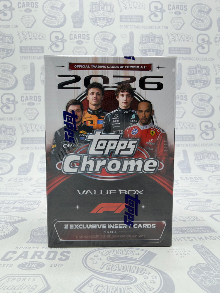 2026 Topps Chrome Formula 1 Blaster Box