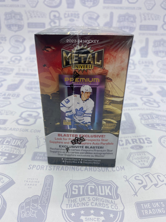 2023/24 Upper Deck Skybox Metal Universe Hockey Blaster