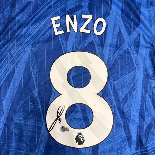 Enzo Fernandez Signed Chelsea Jersey