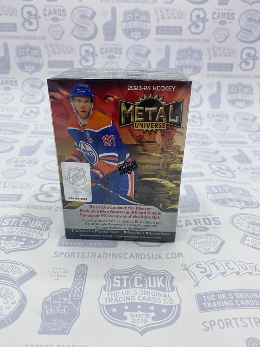 2023/24 Upper Deck Skybox Metal Universe Hockey Blaster