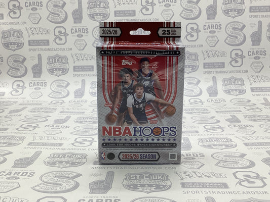 2025-26 Topps Hoops Basketball Hanger Box - Sports Trading Cards UK