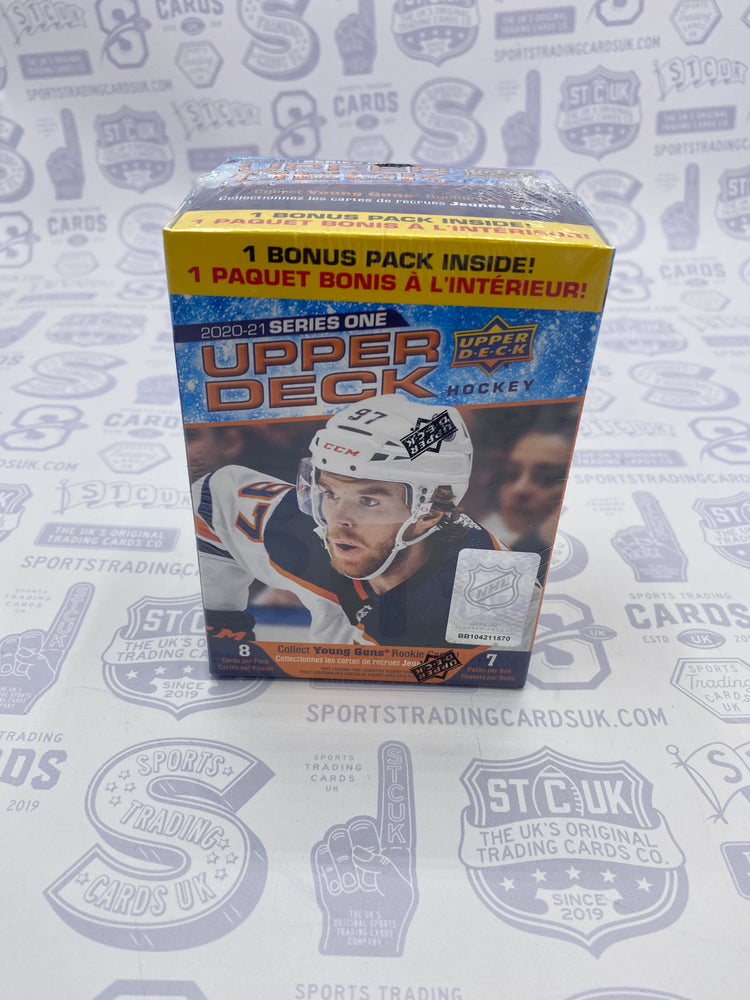 2020/21 Upper Deck Series 1 Hockey 7 Pack Blaster Box