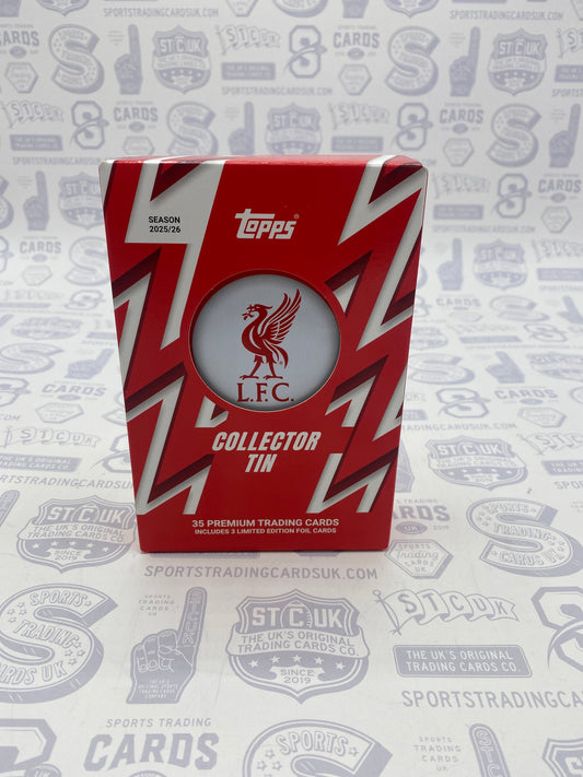 2025/26 Topps Liverpool Collector Tin