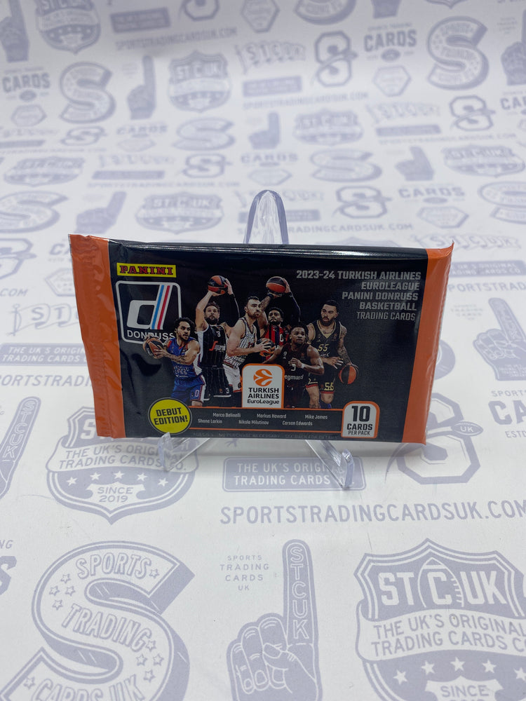 2023-24 Panini Donruss Turkish Airlines EuroLeague Basketball Hobby Pack