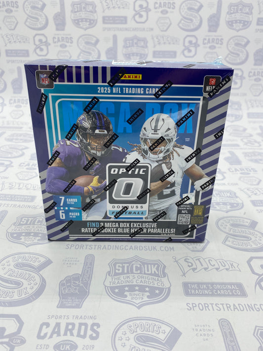 2025 Panini Donruss Optic Football Mega Box - Sports Trading Cards UK