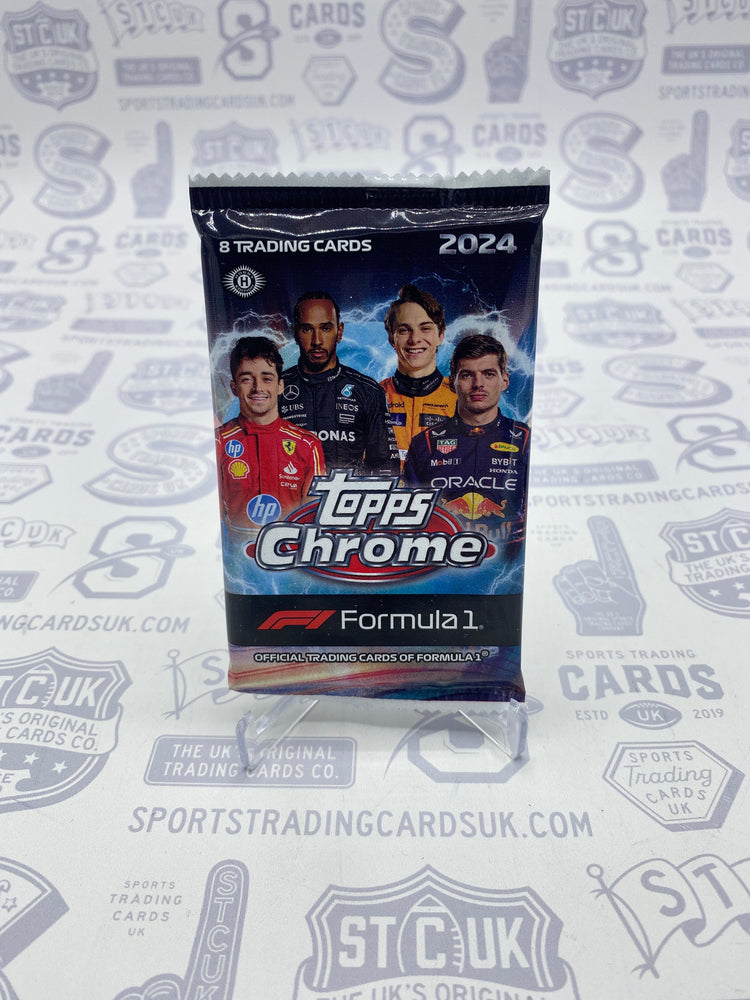 2024 Topps Chrome Formula 1 F1 Racing Hobby Pack