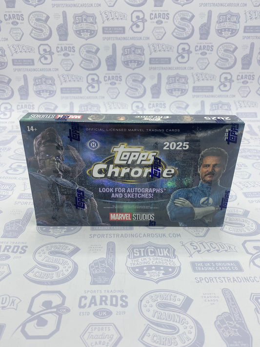 2025 Topps Marvel Studios Chrome Hobby Box