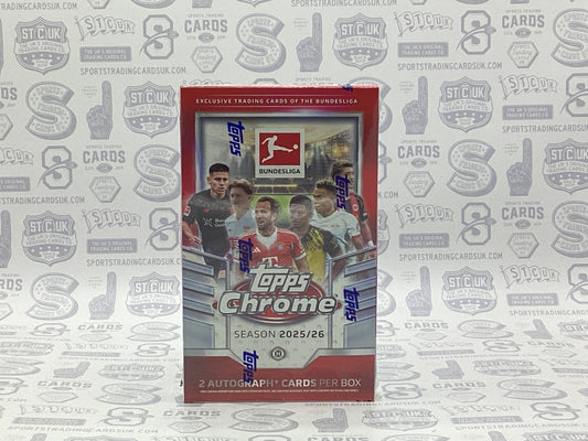 2025/26 Topps Chrome Bundesliga Soccer Hobby Box