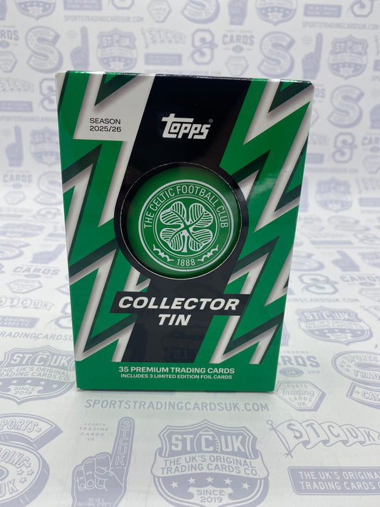 2025/26 Topps Celtic FC Collector Tin