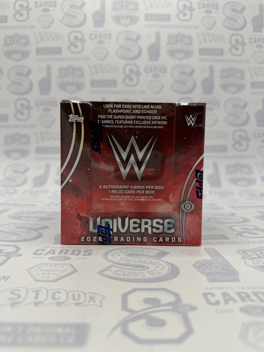 2026 Topps Universe WWE Wrestling Hobby Box