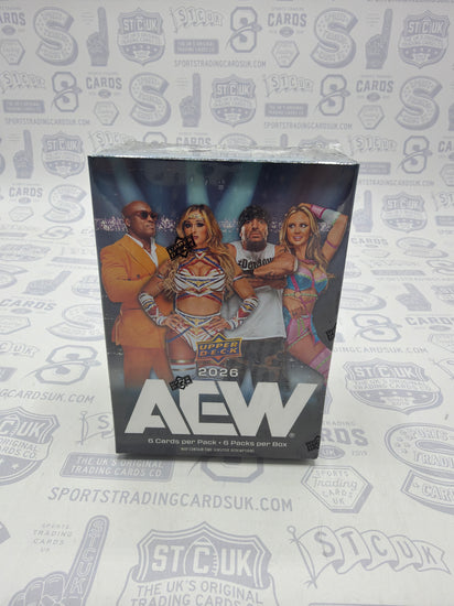2026 Upper Deck AEW Wrestling Blaster Box - Sports Trading Cards UK