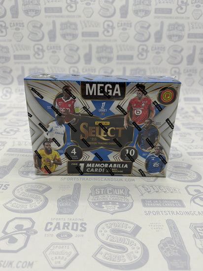 2025/26 Panini Select Ligue 1 Soccer Hobby International Mega Box - Sports Trading Cards UK