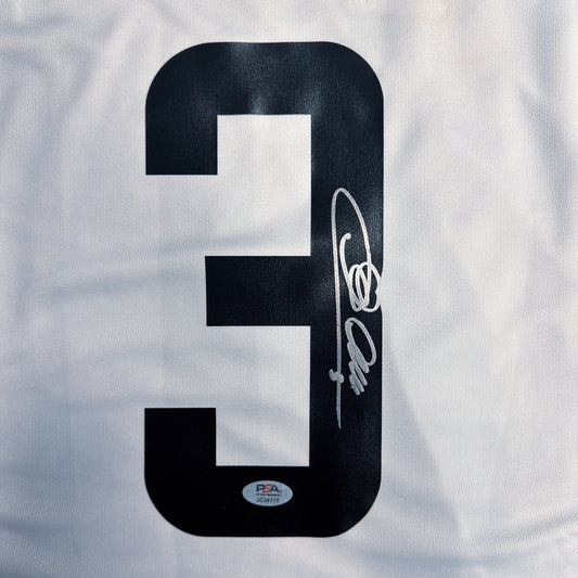 GIORGIO CHIELLINI SIGNED JUVENTUS HOME SOCCER JERSEY #3