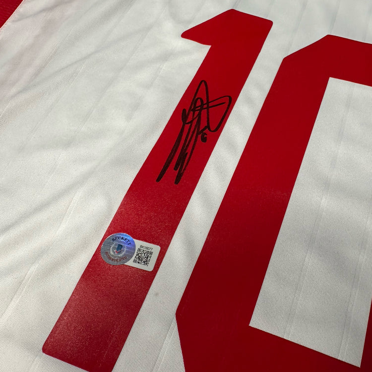 Clarence Seedorf Signed AC Milan UCL 2007 Final Soccer Jersey #10 - Beckett COA